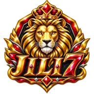 JILI7 crowned lion brand icon
